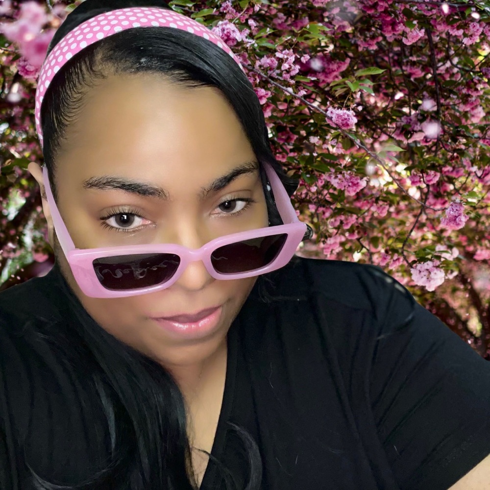 #99🔵Concave Shape Sunglasses - COTTON CANDY PINK